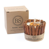 Large Scented Soy Wax Candle With Long Cinnanon