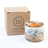 Large Scented Soy Wax Candle With Shredded Cinnanon