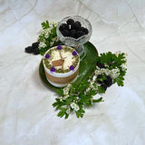 Large Candle with Blackberry