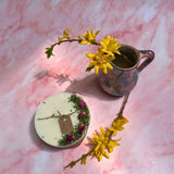 Scented Candle With Rose Buds