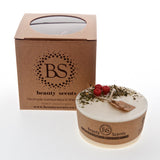 Medium low Scented Soy Candle With Red Berries