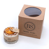 Small Scented Soy Wax Candle With Shredded Cinnanon