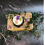 Small Candles With  Lilac