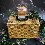 Small Glass Candles With  Lilac