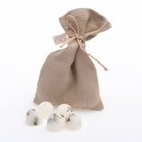 10 Scented Soy Wax Melts in Linen Bag