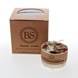 Small Scented Candle With Star Anise & Red Berries