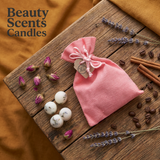 10 Mango Scented Soy Wax Melts in Linen Bag