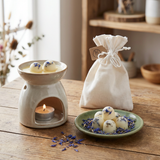 10 Mango Scented Soy Wax Melts in Linen Bag