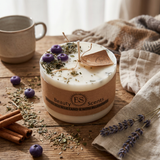 Small Scented Candle With Blueberries