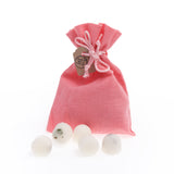 10 Apple Scented Soy Wax Melts in Linen Bag