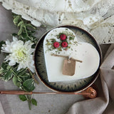 Large Heart Scented Candle With Red Berries