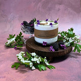 Large Candle with Blackberry