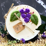 Large Candles With  Lilac