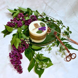 Large Candles With  Lilac