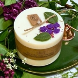 Large Candles With  Lilac