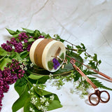 Large Candles With  Lilac
