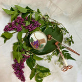 Large Glass Candles With  Lilac