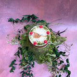 Large Candles with Raspberry
