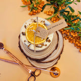 Small Scented Candle With Shredded Cinnanon