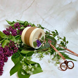 Medium Candles With  Lilac