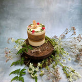Medium Candle with Raspberry