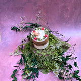 Medium Candle with Raspberry