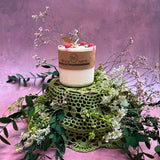 Medium Candle with Raspberry
