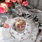 Beauty Scents rose petals scented candle with kraft paper label 