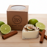 Small Heart Scented Candle with Shredded Cinnamon