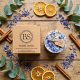 Small Scented Candle With Wild Flowers