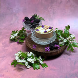 Small Candle with Blackberry