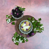 Small Candle with Blackberry