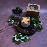 Small Candle with Blackberry