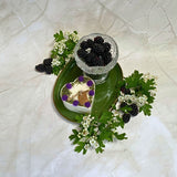 Small Heart Candle with Blackberry