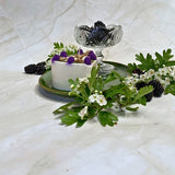 Small Heart Candle with Blackberry