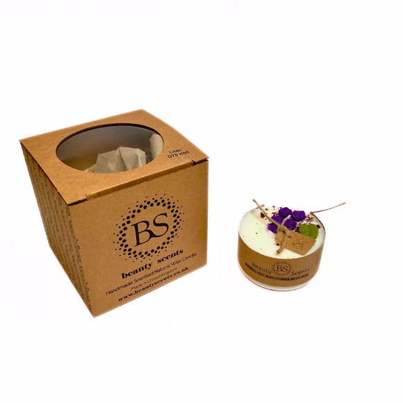 Small Candles With  Lilac