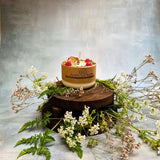 Smal Candle with Raspberry