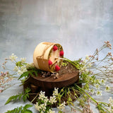 Smal Candle with Raspberry