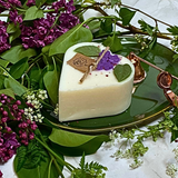 Small Heart Candles With  Lilac