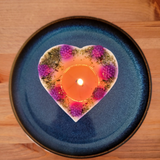 Small HearCandle with Blackberry
