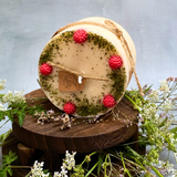 Large Candle with Raspberry