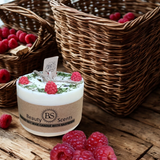 Smal Candle with Raspberry