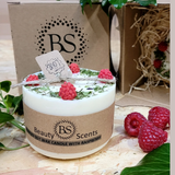 Smal Candle with Raspberry