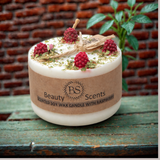 Smal Candle with Raspberry