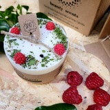 Smal Candle with Raspberry